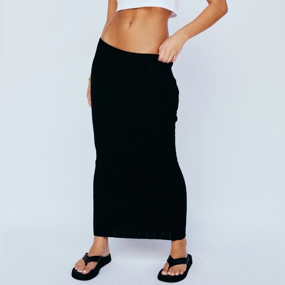 SNDYS Lounge Baha Ribbed Skirt